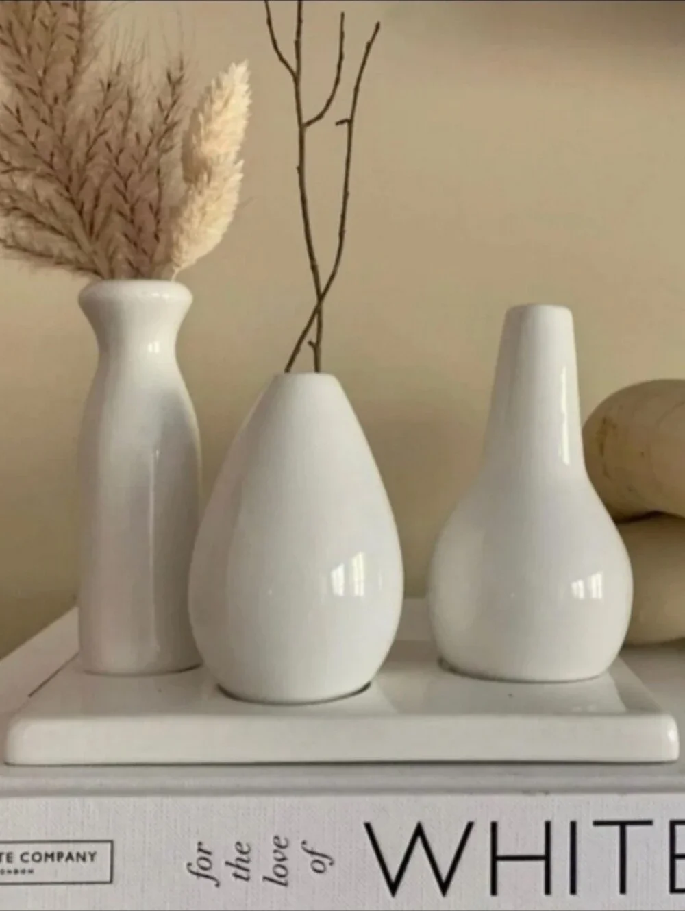 New Moder minimalist Ceramic Bud Vases